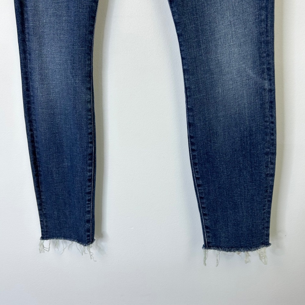 Mother Looker Ankle Fray Skinny Jeans Girl Crush Women's 26 - Picture 12 of 12